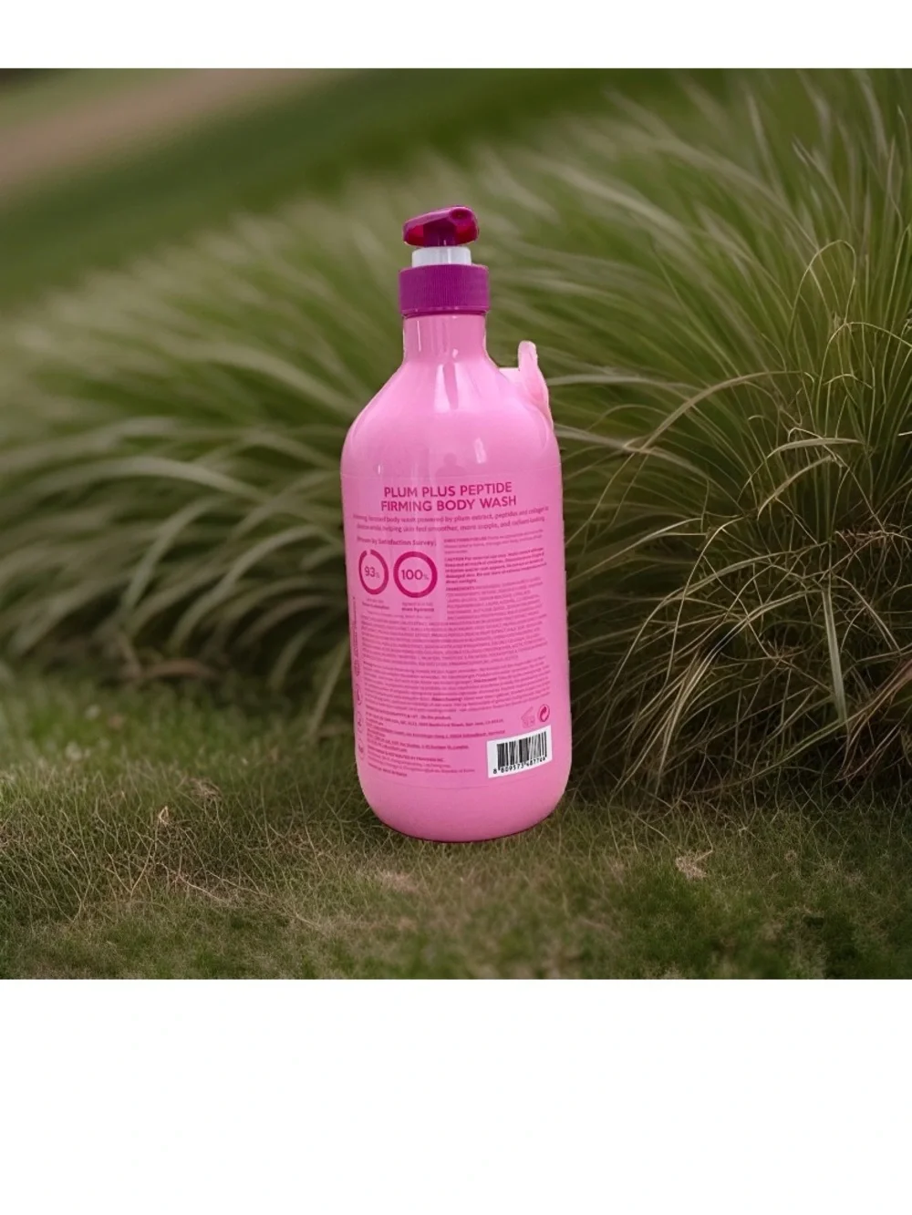 Plum + Peptide Firming Body Wash - Pink made in Korea